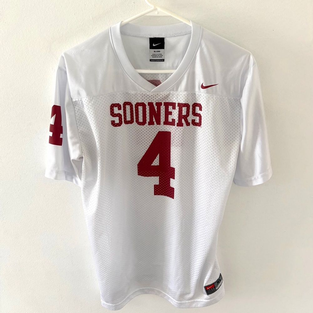 Vintage Nike Oklahoma Sooners Football Jersey, Size: Women’s XL (20)